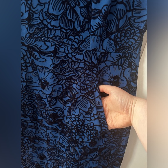 NWT Lands End Floral Dress with Pockets, 16 - Picture 3 of 3